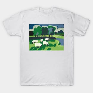 Sheep in a Field T-Shirt